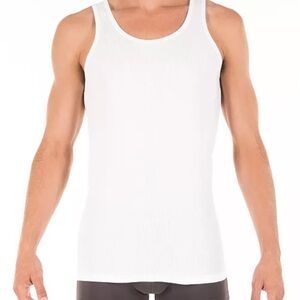 Tommy Hilfiger Men’s Medium Ribbed Tank Top (5-pack)